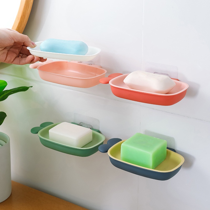 Giá Đỡ Xà Phòng Bằng Nhựa Hình Củ Cà Rốt Dễ Thương