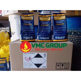 CLORAMIN B CỘNG HÒA SÉC 1KG - KHỬ TRÙNG - DIỆT KHUẨN NƯỚC UỐNG, NƯỚC THẢI, THIẾT BỊ Y TẾ, ĐỒ DÙNG GIA ĐÌNH.... - CLORAMI