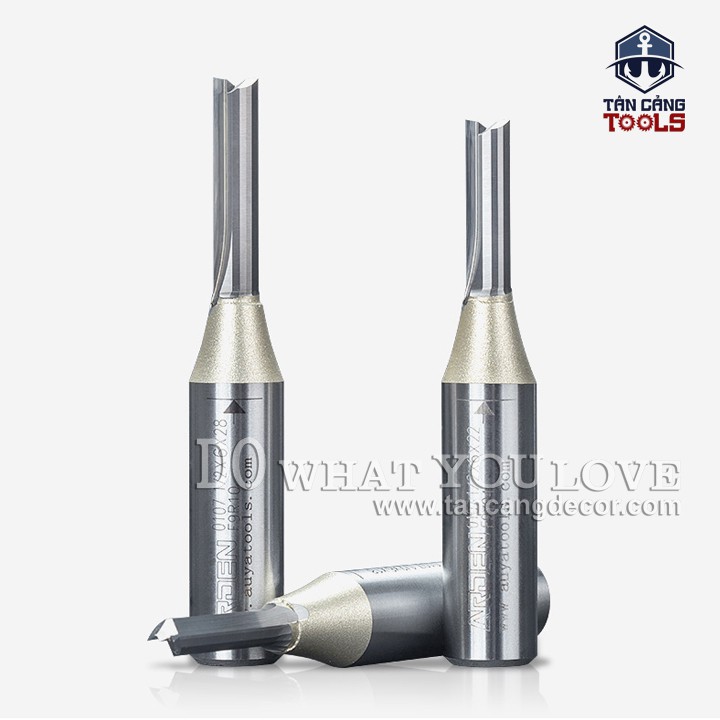 Mũi Router CNC Móc Rãnh Arden 5 mm Cốt 12.7 mm