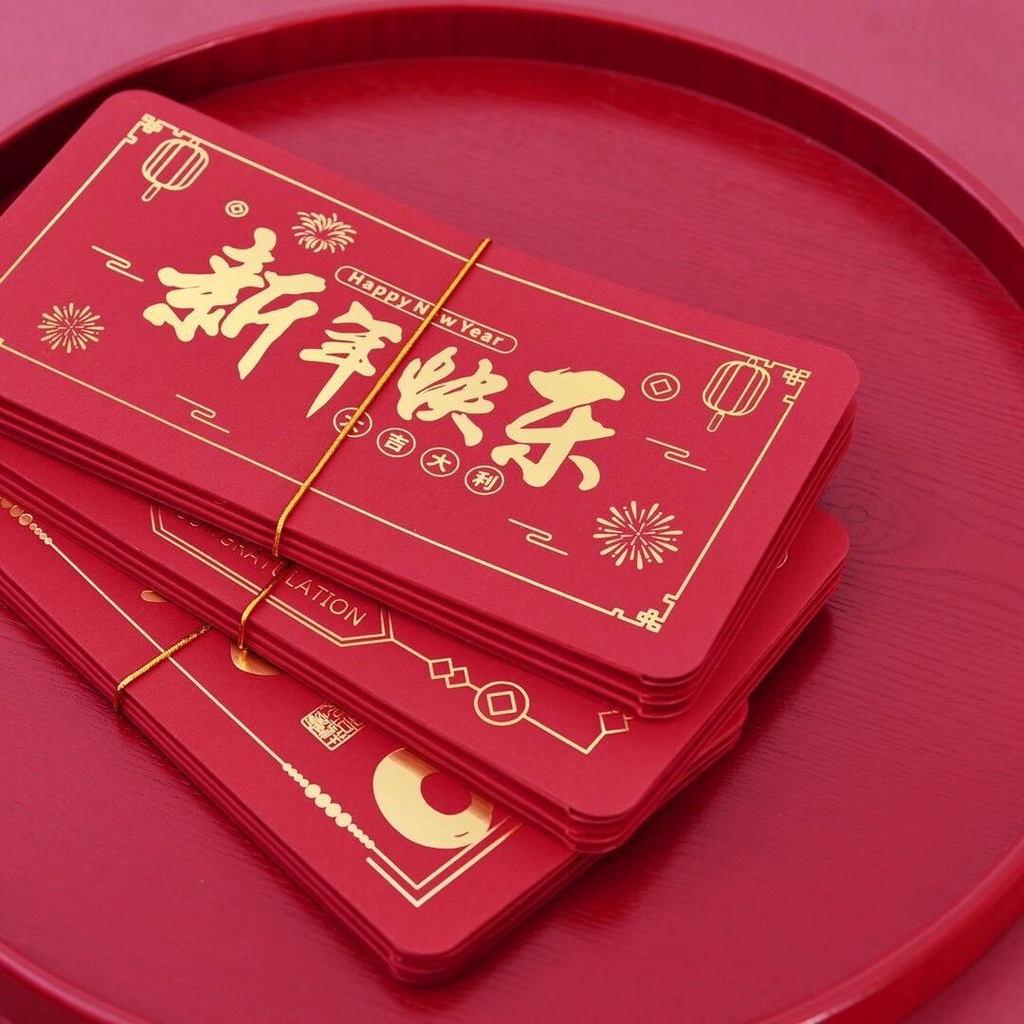 [Gói màu đỏ năm mới sáng tạo cho tiệc cưới lễ hội mùa xuân]