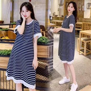 Váy kẻ cotton cho con ti 🤱