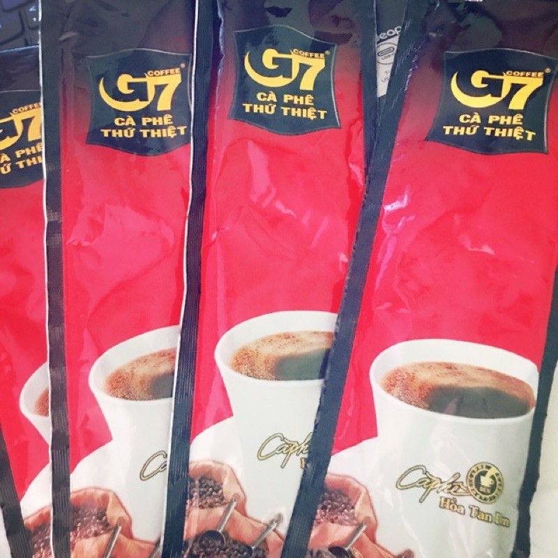 Cafe hoà tan đen G7, gói lớn 30g