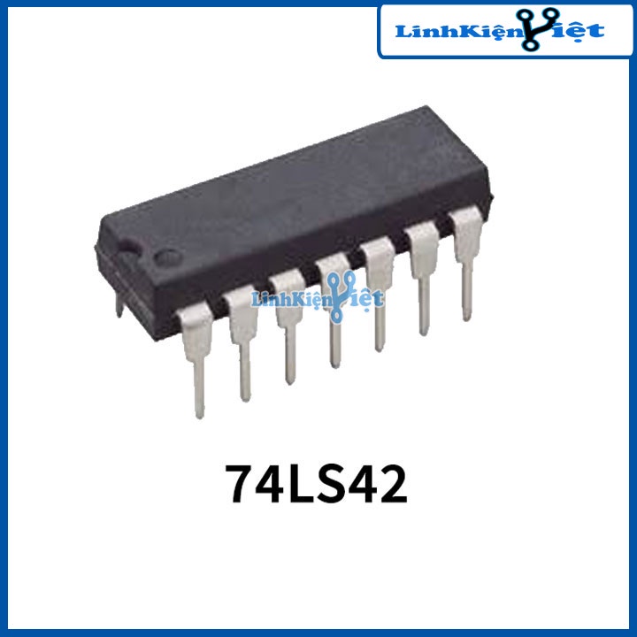 74LS42 BCD to Decimal Decoder DIP16