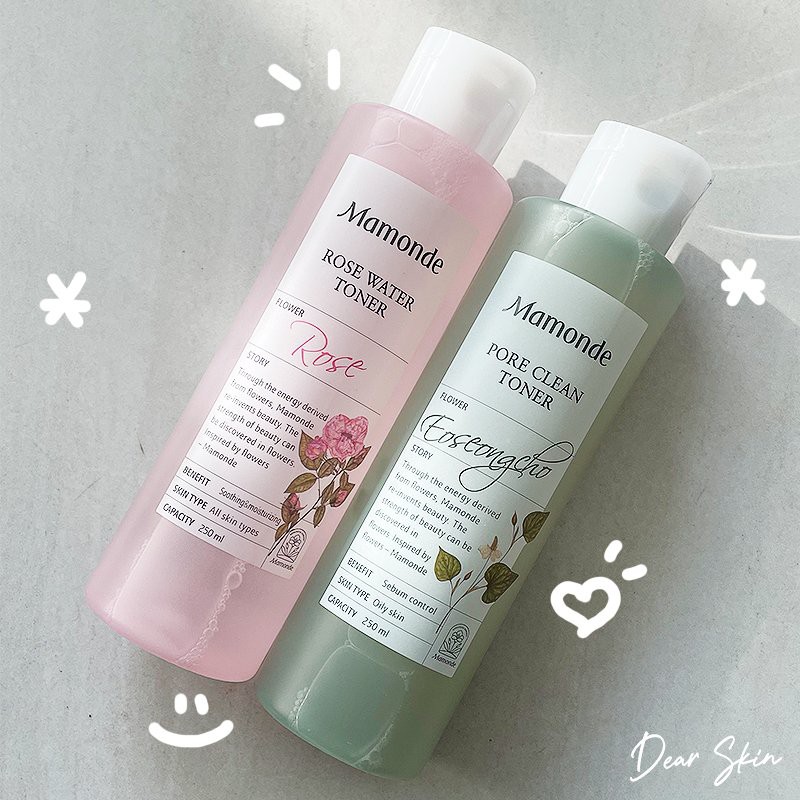 [Chính Hãng] Toner Mamonde Rau Diếp Cá, Hoa Hồng 250ML - Nước hoa hồng Mamonde Rau Diếp Cá, Hoa Hồng  250ML | WebRaoVat - webraovat.net.vn