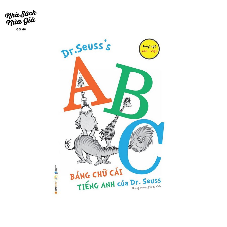 Sách-Dr.Seuss-Dr.Seuss's ABC-Bảng chữ cái tiếng anh của Dr.Seuss (song ngữ Anh-Việt)