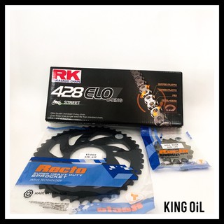 Excenter 150 sên RK 428ELO kết hợp với Nhông Đĩa Recto