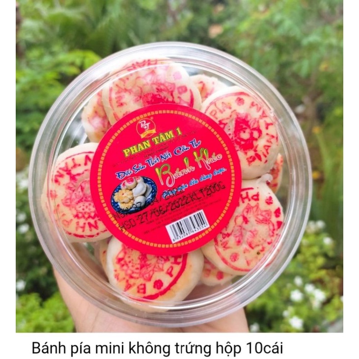 Bánh pía mini Phan Tâm hộp 10 cái