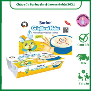 Cháo sữa Burine đủ vị date mới nhất