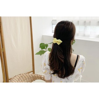 Chun buộc tóc vải trơn color pop