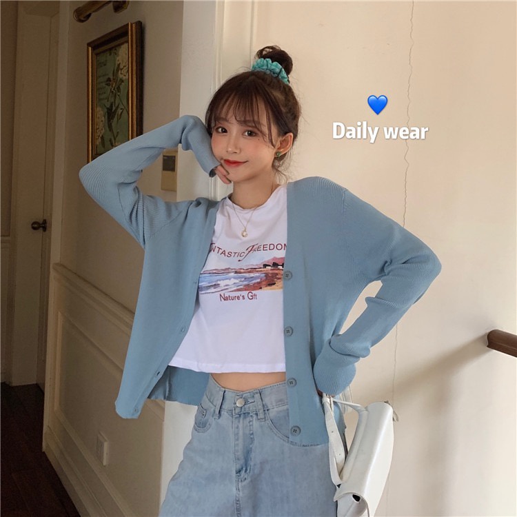 MS963 Áo thun nữ cộc tay croptop Fantastic