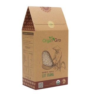 Gạo hữu cơ orgagro_lứt trắng jasmine