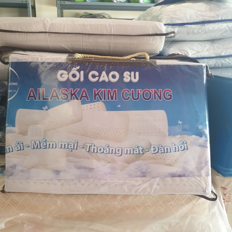 Gối cao su thiên nhiên Kim Cương 40 x60