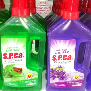 Nước lau sàn S.P.CA 1L ( Hương Bạc Hà &Quế và Lavender )