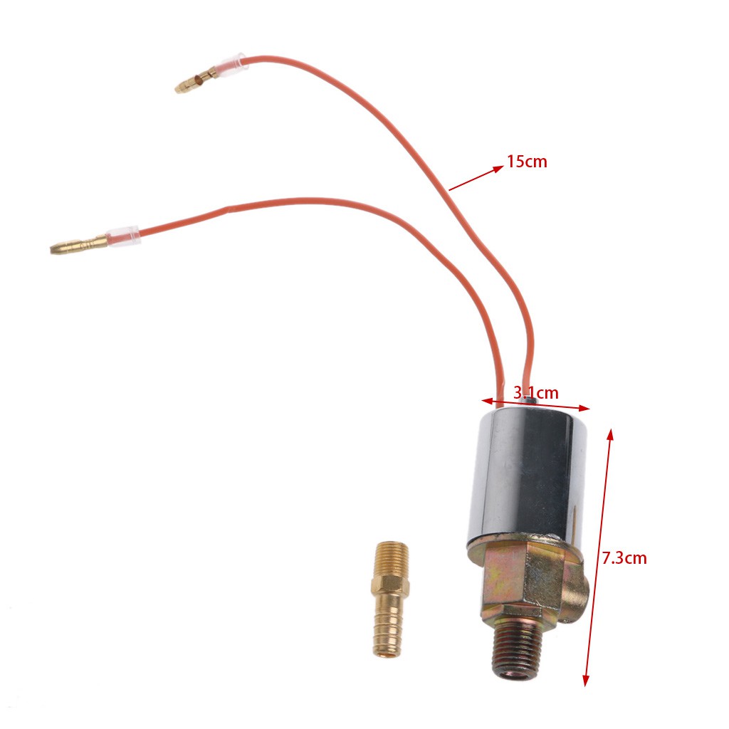 Van điện từ 12V 1/4'' chuyên dụng cho xe hơi/ xe tải