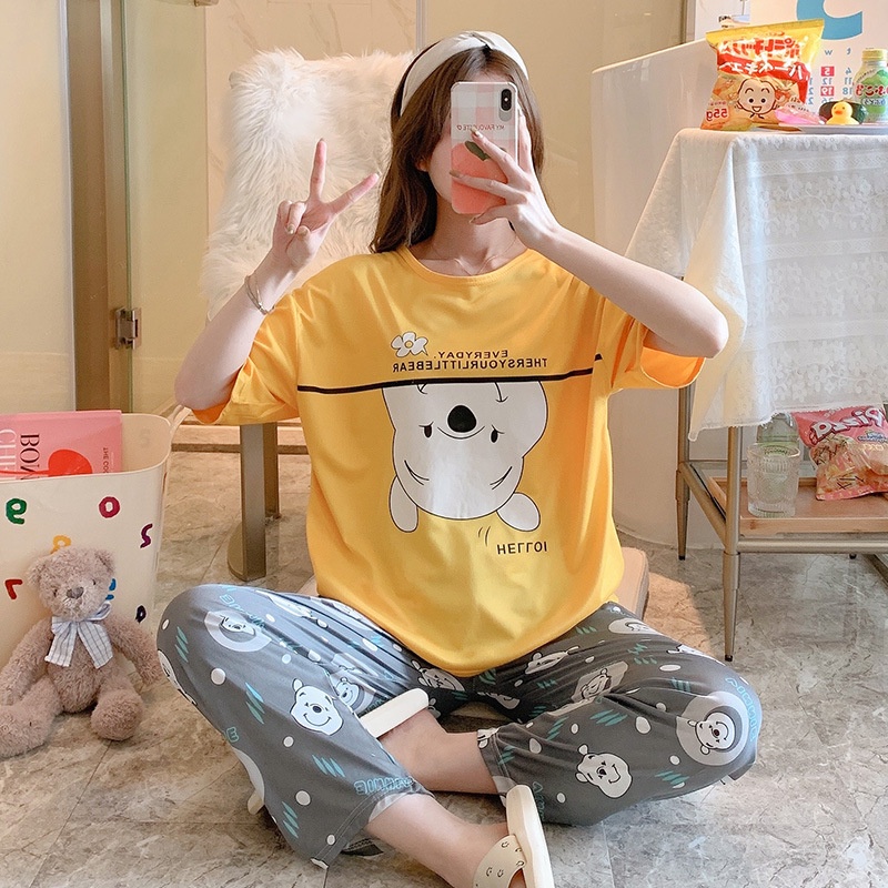 Đồ Bộ Pijama - Bộ ngủ hoạ tiết Cao cấp