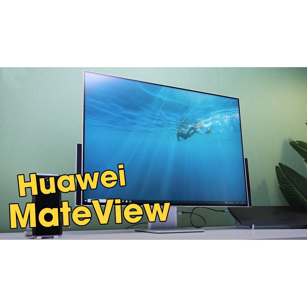 Màn Hình HUAWEI MateView | Màn Hình 4K+ Trung Thực | Kết Nối Không Dây | HUAWEI Smart Bar | Hàng Chính Hãng