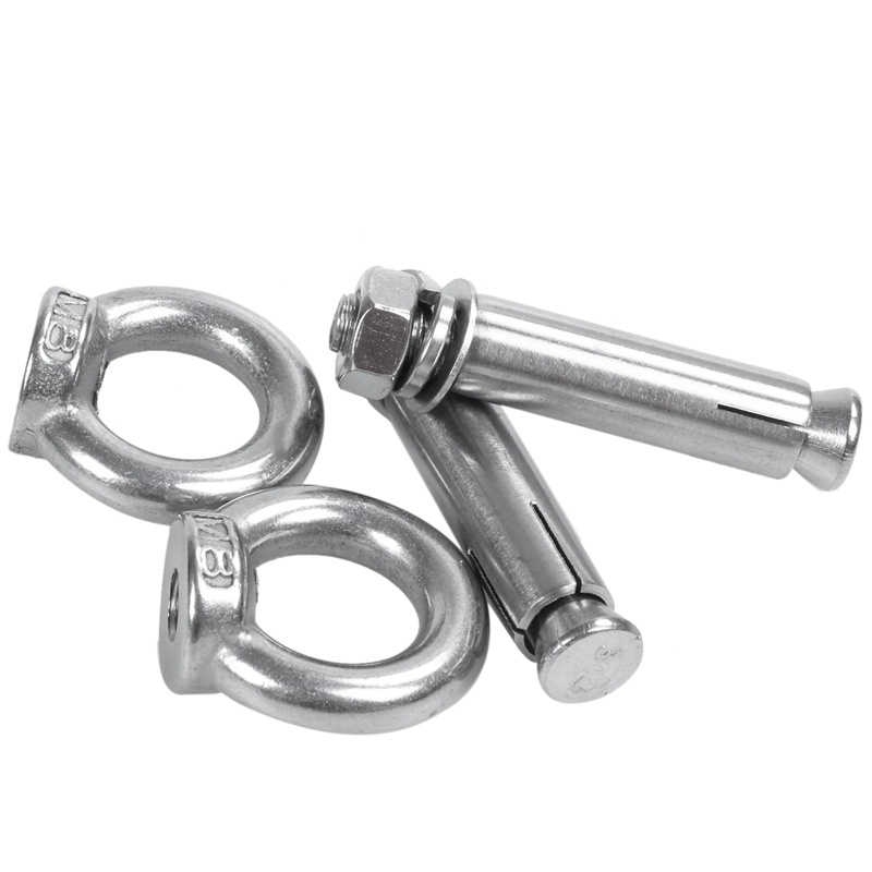 Vít mở rộng gạch bê tông tường M8x60mm Chốt neo móc kín