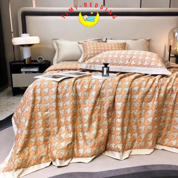 Chăn lụa thái mùa hè – Chăn hè lụa nhập khẩu cao cấp, mát mẻ 2x2,3m– Timibedding