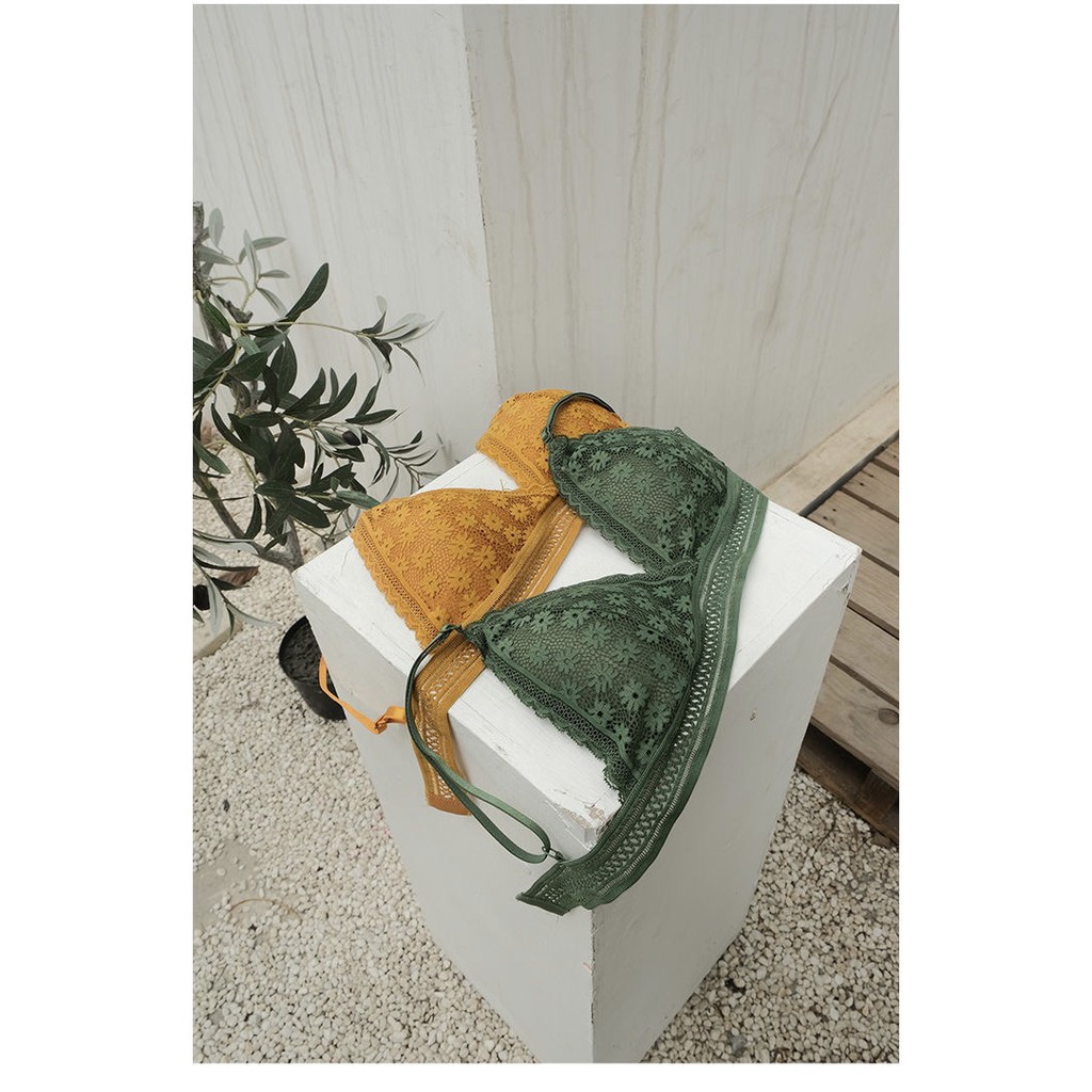 Áo Bra Ren Hoa Cúc Vanvene 7 Màu Có Bán Cùng Quần Ghép Bộ A001 | BigBuy360 - bigbuy360.vn