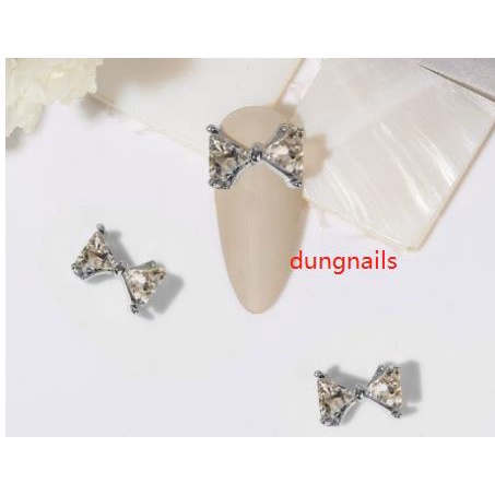 charm nơ trang trí nail