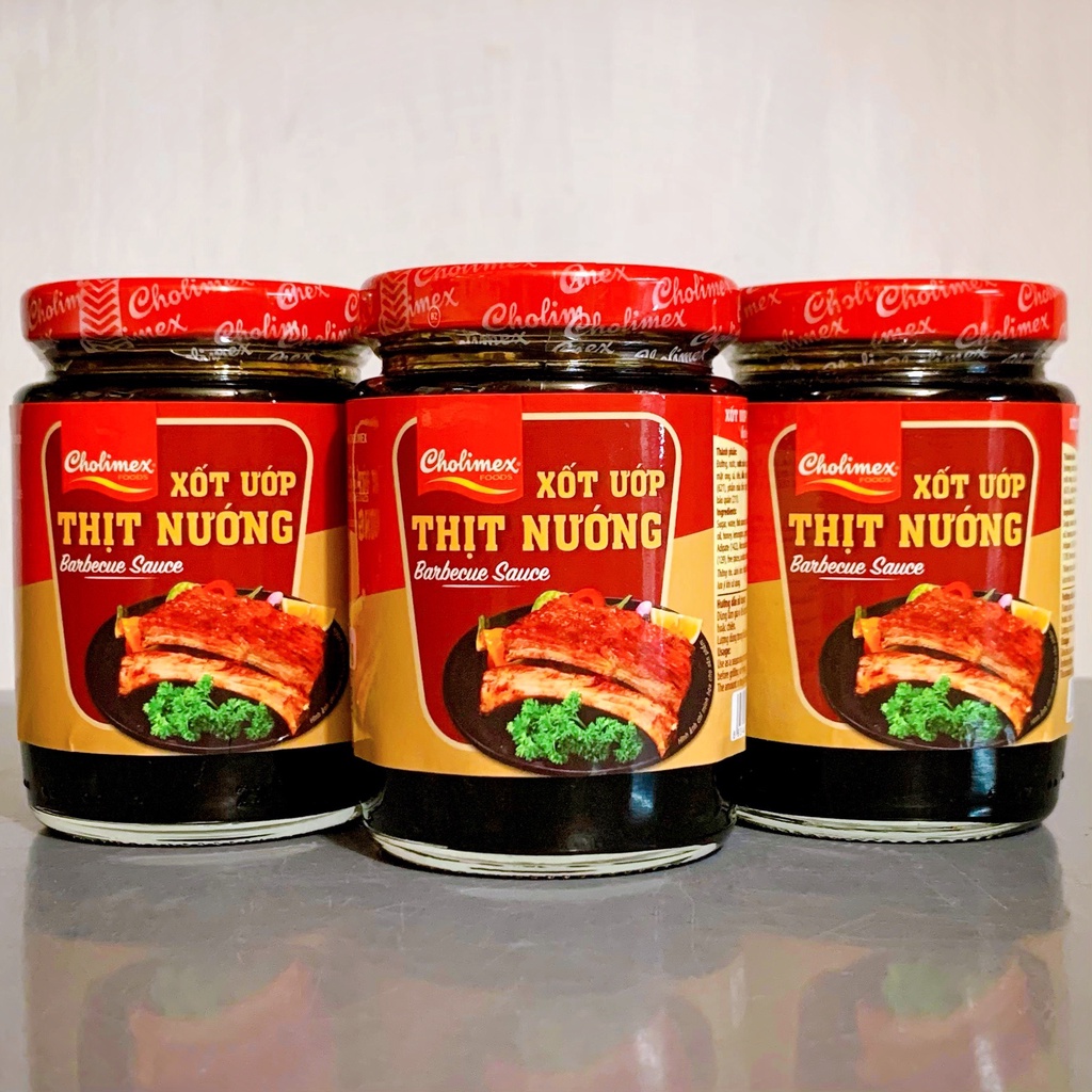 Xốt Ướp Thịt Nướng Cholimex Hũ Thủy Tinh 200g