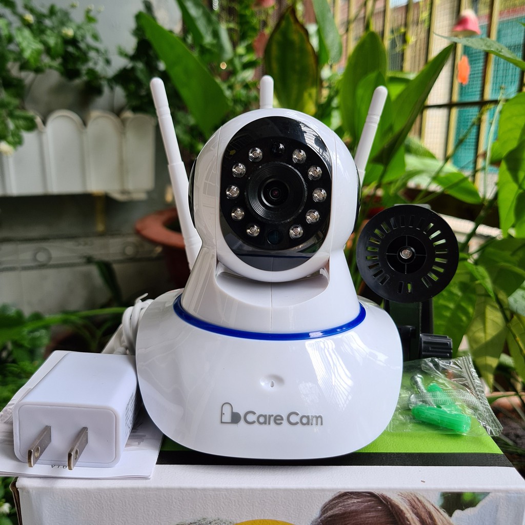 CAMERA CARECAM 3 RÂU - Dò Theo Chuyển Động - BẢO HÀNH 12 THÁNG