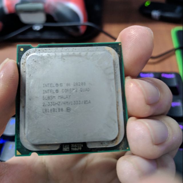Cpu Intel Core 2 Quad Q8200 4 nhân 4 luồng xung nhịp 2.33ghz chơi tốt LOL, FO4 dành cho các máy SK775