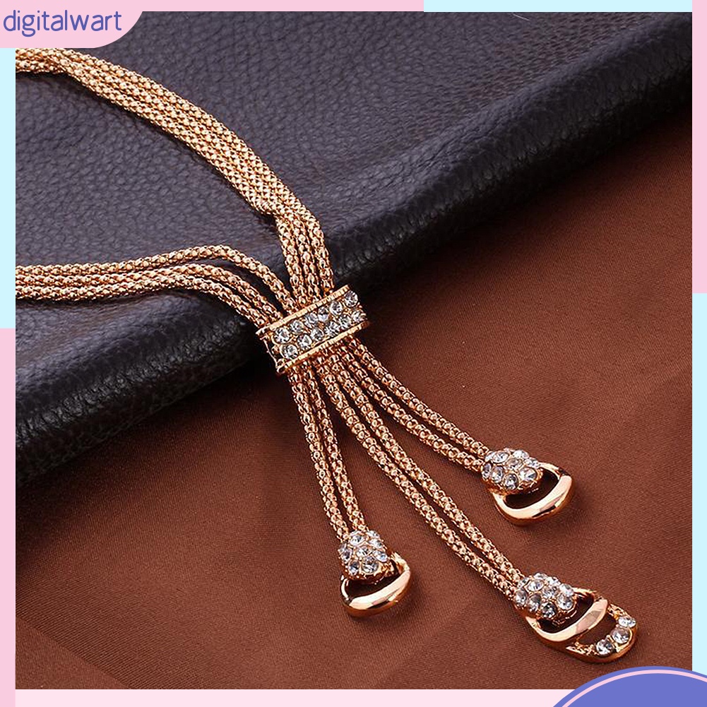 Set trang sức đính đá thời trang sang trọng cho nữ