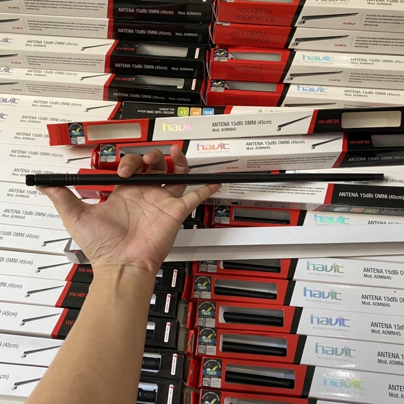Anten wifi 15dbi 45cm sma
