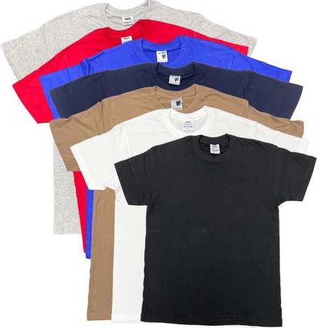 Combo 5 Áo thun trơn | Áo thun nam nữ form rộng phong cách hàn quốc vải poly cotton mịn đủ size nhiều màu (2001)