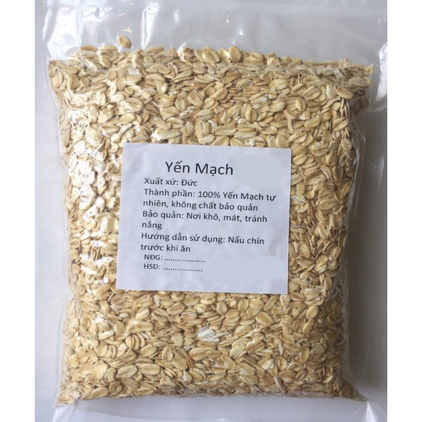 Yến mạch cán dẹp gói 1kg