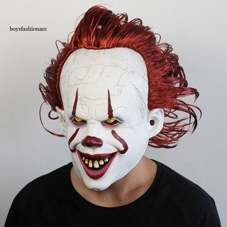BOYS Movie It Penny Wise Scary Head Mask Face Cover Halloween Cosplay Party Props