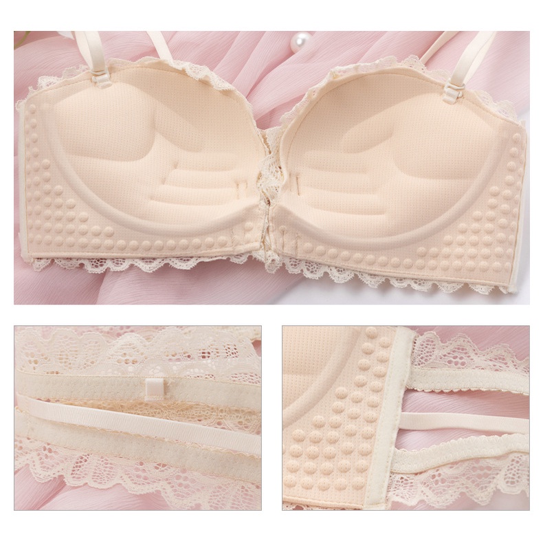  Mới Bộ Đồ Lót Ren Không Dây Cài Nút Trước Kiểu Dáng Quyến Rũ Cho Nữ | BigBuy360 - bigbuy360.vn