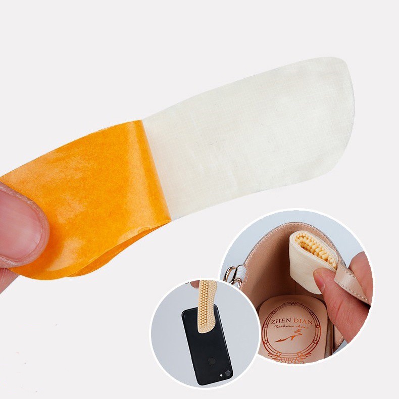 SET 2 Miếng Lót Gót Giày Chống Trơn Trượt, Tuột Gót, Bảo Vệ Bàn Chân Khi Đi Giày Cao Gót, Mềm Mại
