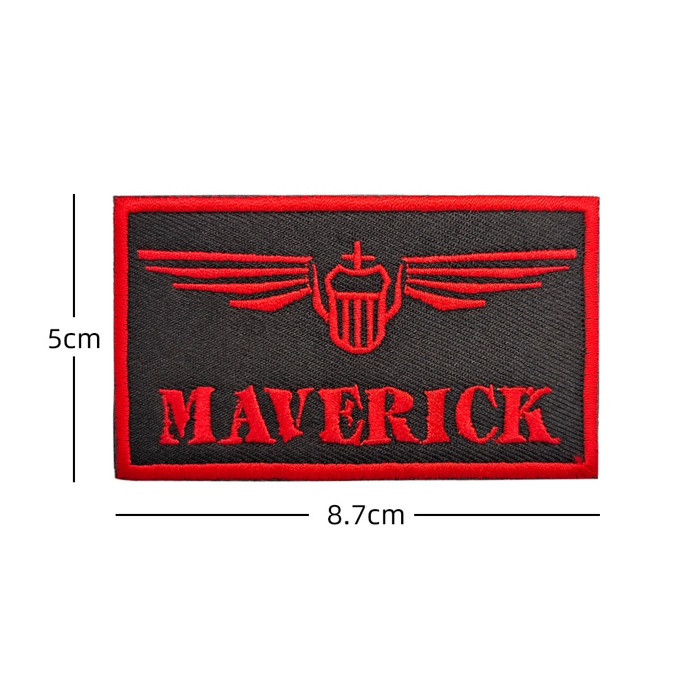 Zhuzhi Lingyun Thêu Khóa Dán U.S. Miếng Dán Trang Trí Quần Áo Hình Phi Công Quân Đội Có Móc Tiện Dụng