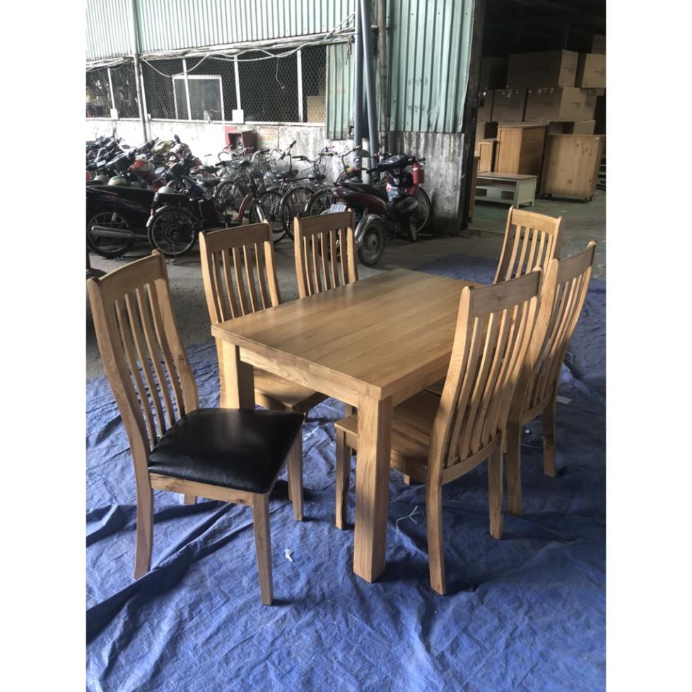 ghế ăn gỗ sồi Mỹ mặt nệm thanh lý tồn kho | BigBuy360 - bigbuy360.vn