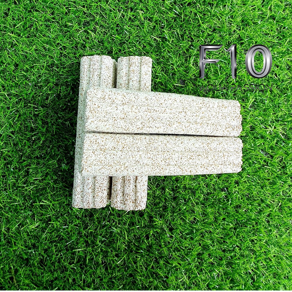 Sứ thanh muối tiêu 16x4x4 cm Sứ lọc Sứ thanh cỡ lớn Vật liệu lọc nước hồ cá