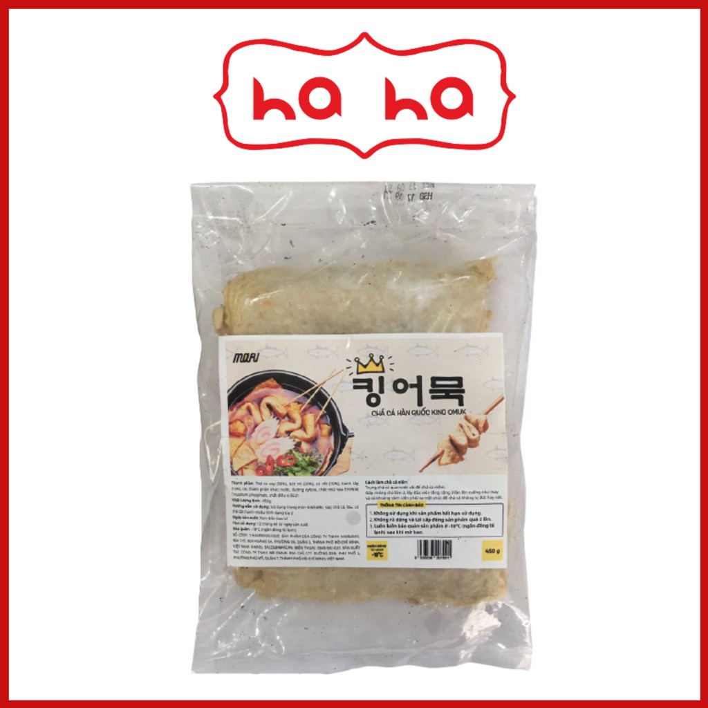 [CHỈ SHIP HCM] Chả cá Hàn Quốc King Omuk 450g