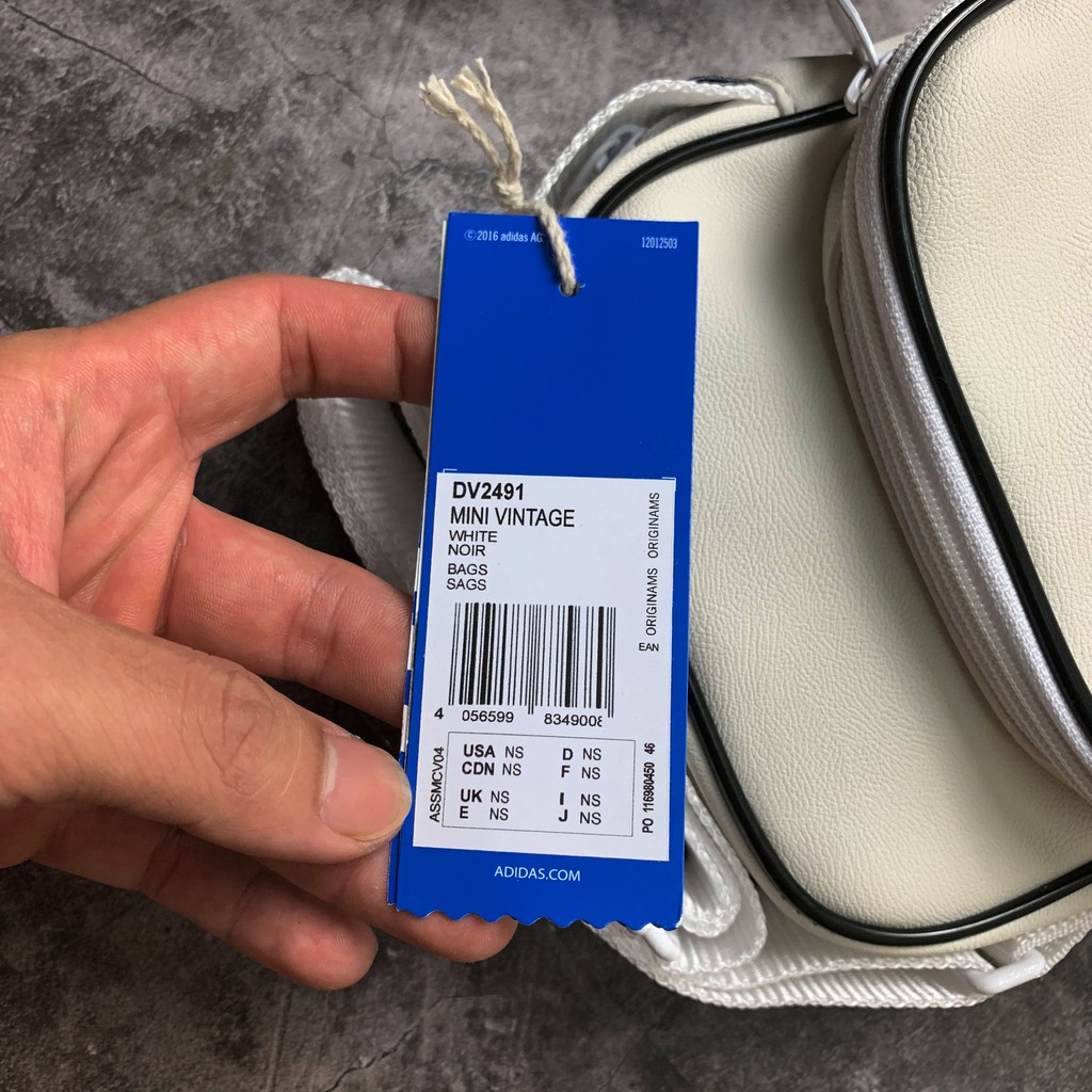 [NGHIỆN TÚI GIÁ GỐC + VIDEO THẬT] Túi đeo chéo adidas Mini Vintage Bag - DV2491 ( Trắng ) - HÀNG CÓ SẴN / GIÁ RẺ NHẤT