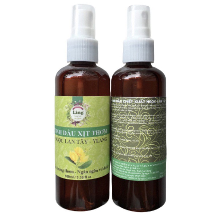 Tinh dầu thiên nhiên Ngọc Lan Tây Xịt phòng 100ml đuổi muỗi khử mùi thơm phòng