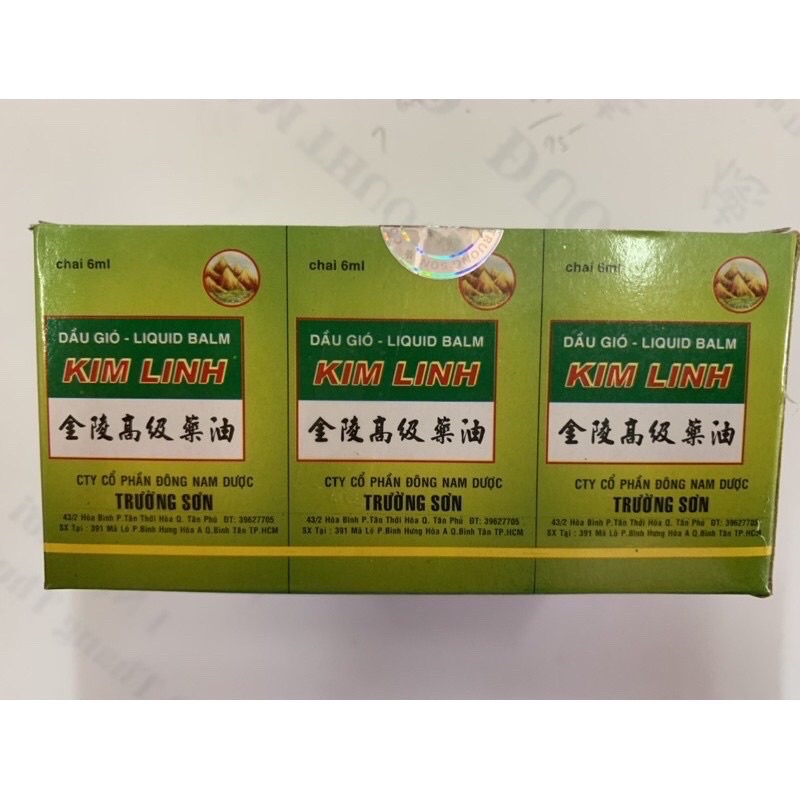 Dầu Kim Linh chai 6ml