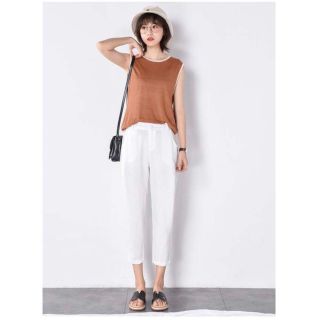 [AN MỘC] Quần Bagy Đũi Thô Xước Chun Sau Phong Cách Vintage cho nữ