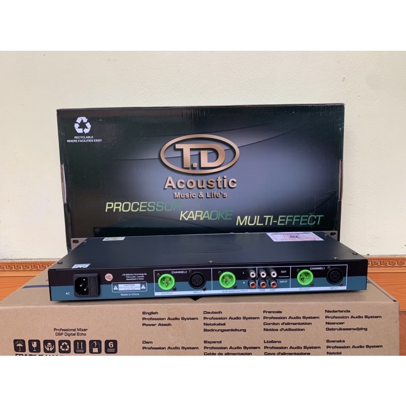 Nâng tiếng TD Acoustic CB-800 Ultra loại 1, bảo hành 12 tháng.