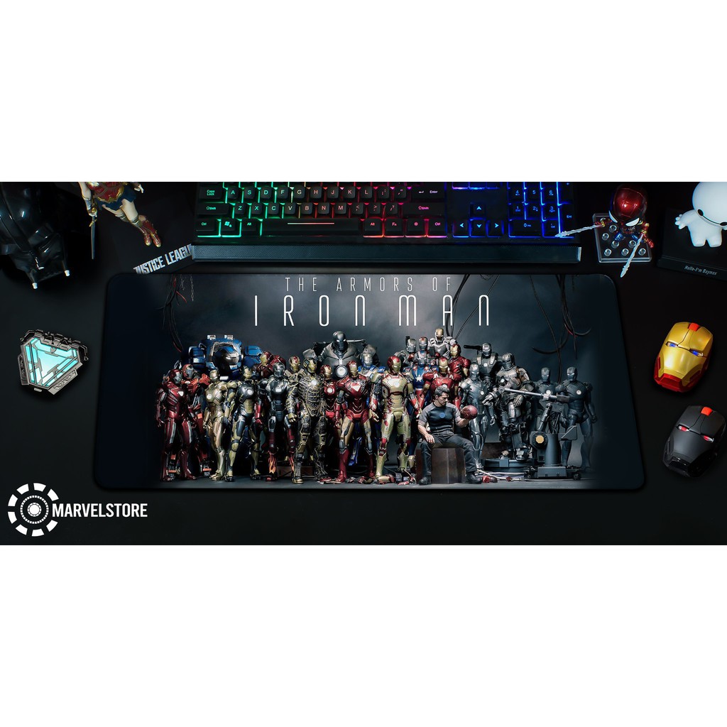 [MARVELSTORE]  Lót chuột máy tính hình siêu anh hùng Iron man