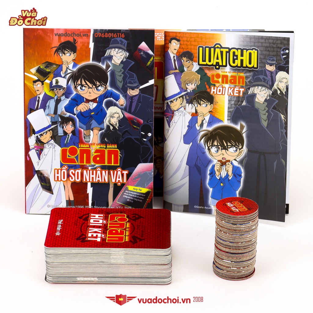 Board Game 🃏 Thám tử lừng danh CONAN - HỒI KẾT 🃏 Suy luận truy tìm sự thật