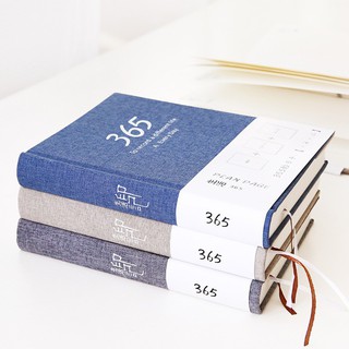 365-Day Plan Work Schedule Notebook 32K Stationery Diary