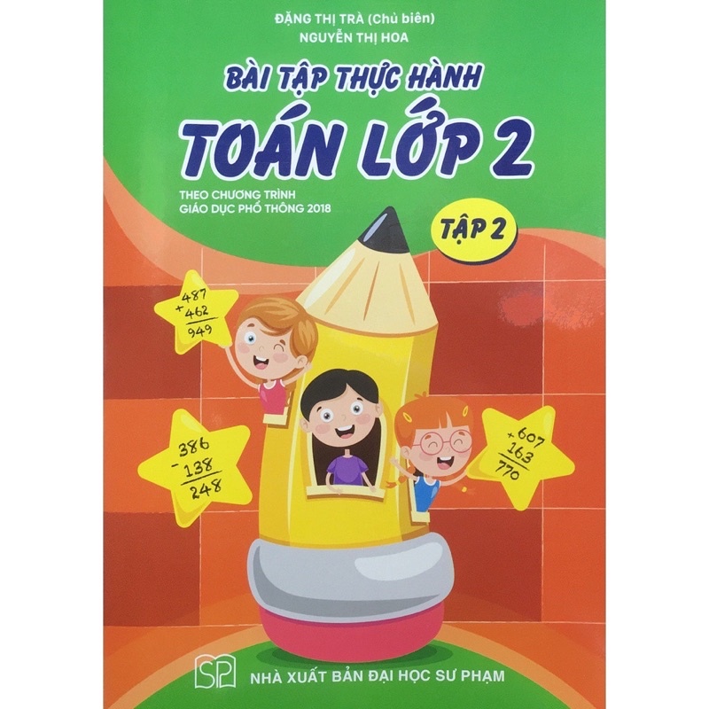 Sách - Bài tập thực hành Toán lớp 2 - Tập 2 (Theo chương trình giáo dục phổ thông 2018)