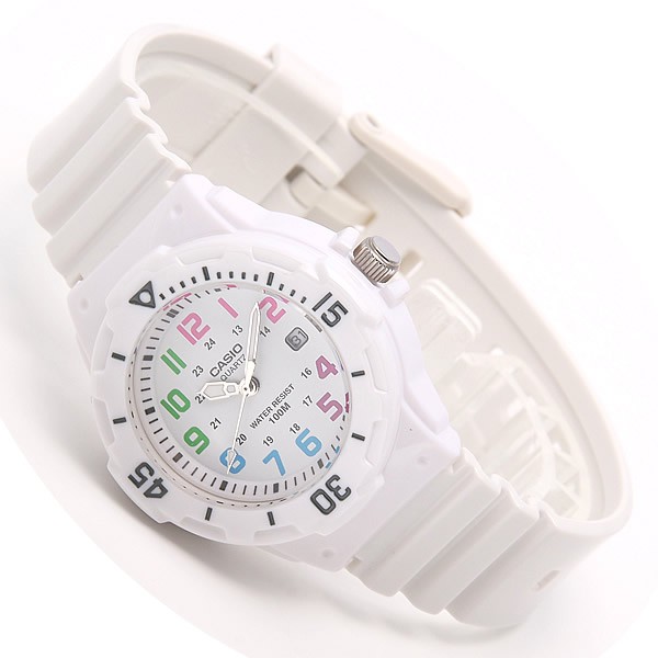 Đồng hồ nữ dây nhựa Casio chính hãng LRW-200H-7BVDF