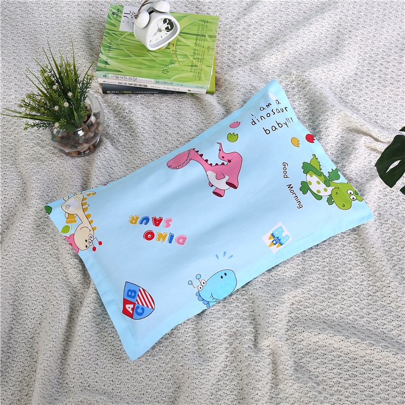 Bộ Ruột Gối 30 * 50 cm + Lõi Gối Họa Tiết Hoạt Hình Cho Trẻ Mẫu Giáo GYLJR421