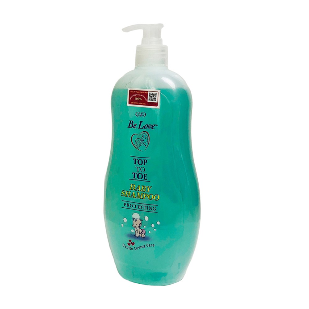Sữa tắm gội toàn thân cho bé Be Love Protecting L'AFFAIR Malaysia 500ml - chai màu xanh - Baby shampoo